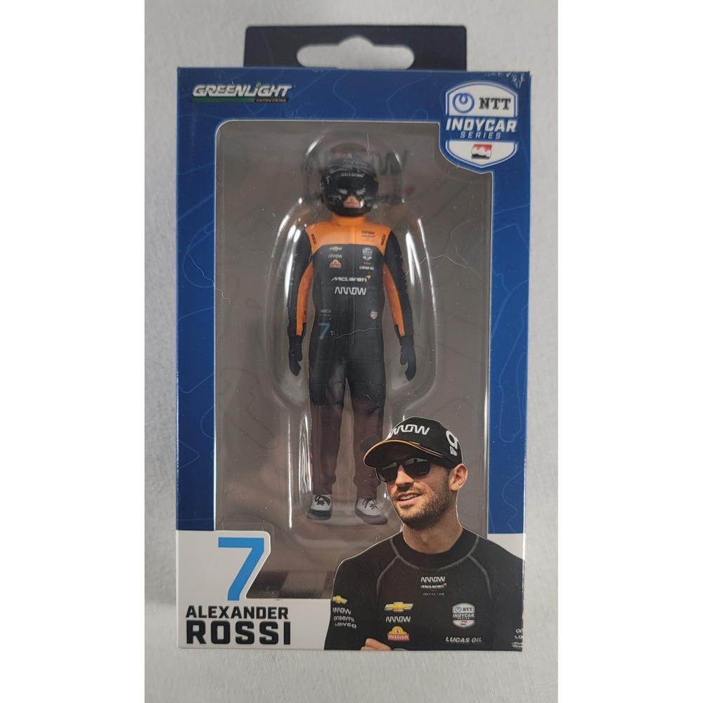 NEW Indycar Series #7 Alexander Rossi Driver Figure 1:18 Limited‎ Edition